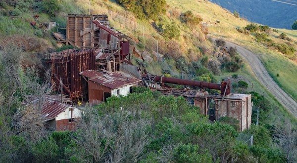 The Trails In Almaden Quicksilver County Park Will Take You Past Relics From Northern California’s Mining Era