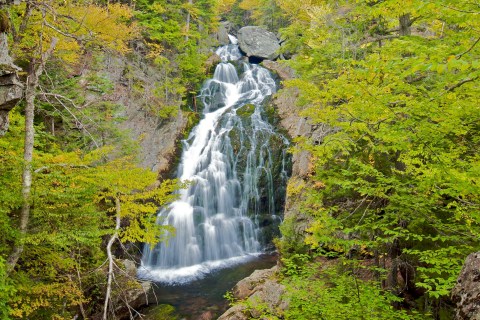 The Underappreciated County In New Hampshire That's Home To More Than 25 Heavenly Waterfalls