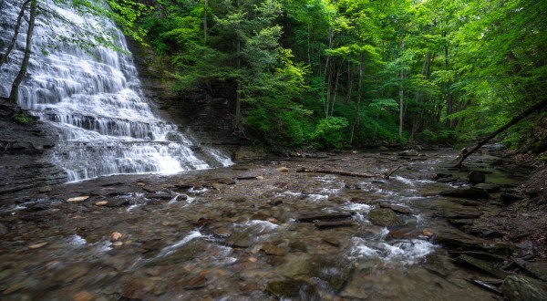 Grimes Glen Might Be One Of The Most Beautiful Short-And-Sweet Hikes To Take In New York
