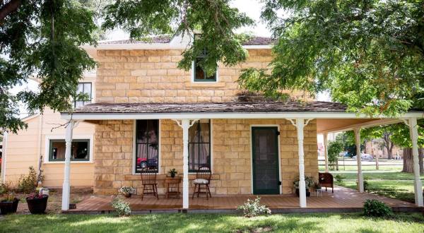 Surround Yourself With History As You Sleep In A 1893 Limestone Home In Kansas