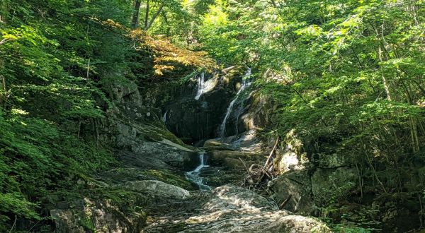 Embark On An Epic 3.8-Mile Trail In Massachusetts That Features Babbling Brooks And A Waterfall
