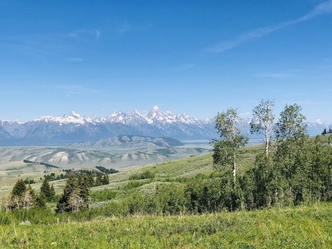 Off The Beaten Path In Gros Ventre Wilderness, You'll Find A Breathtaking Wyoming Overlook That Lets You See For Miles