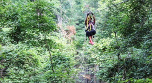 You’ll Feel Like A Kid Again Riding This Epic Zip Line At Shawnee Bluffs Canopy Tour In Illinois