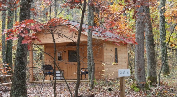 Experience The Fall Colors Like Never Before With A Stay At Wild Yough Glamping Huts In Maryland