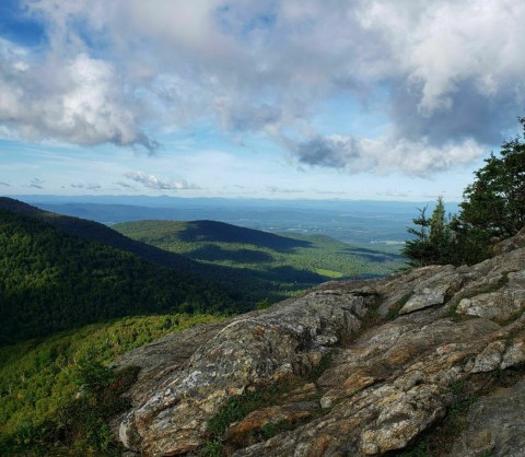 Off The Beaten Path In The Joseph Battell Wilderness, You'll Find A Breathtaking Vermont Overlook That Lets You See For Miles