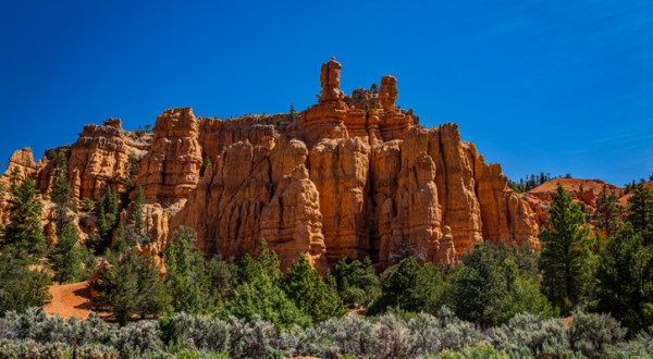 Red Canyon Is A Hidden Treasure With Impressive Rock Formations And Hiking Trails In Southern Utah