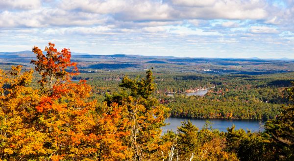 Tackle 17 Miles Of Hiking Trails At Wachusett Mountain State Reservation For The Best Fall Views In Massachusetts