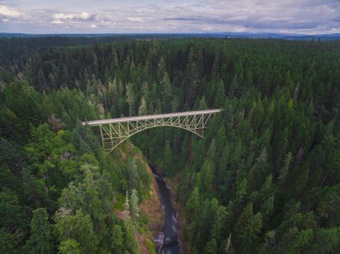 One Of The Highest Bridges In The Whole Country Is Right Here In Washington