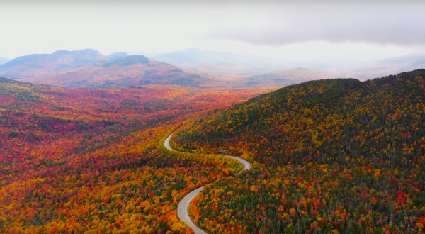 If You Missed This Year’s Fall Foliage Peak, Sit Back And Enjoy This Mesmerizing Drone Footage Shot Over New Hampshire
