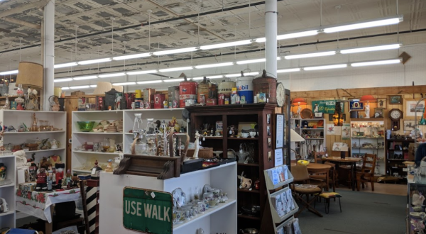 Treasures Are Around Every Corner At Hallett Antique Emporium, A Small-Town Antique Mall Hidden In Minnesota