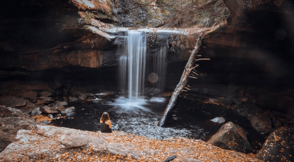 Picturesque Dog Slaughter Falls In Kentucky Feels Like A Natural Hidden Gem This Time Of Year