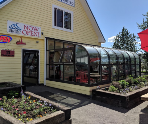 You'll Find Comfort Food With A Twist At This Alaskan Bistro With A Glass Solarium
