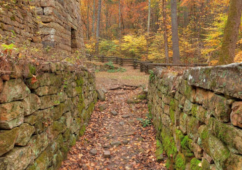 Fall Is A Perfect Time To Hike Roaring Run Furnace Trail, A Lovely Little Waterfall Hike In Virginia