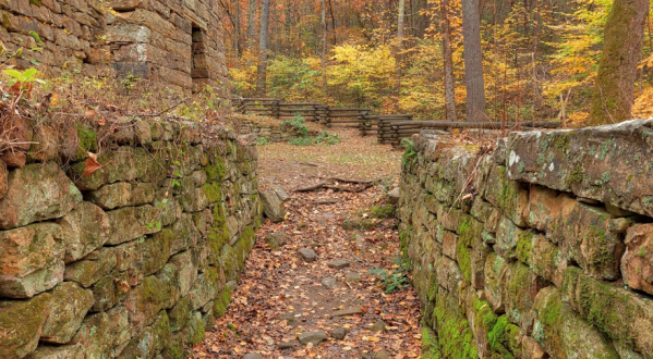 Fall Is A Perfect Time To Hike Roaring Run Furnace Trail, A Lovely Little Waterfall Hike In Virginia