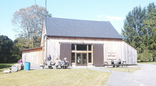 Drink Delicious Hard Cider Inside A Picturesque Barn At Yankee Cider Co. In Connecticut
