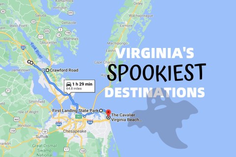 This Creepy Day Trip Through The Spookiest Places In Virginia Is Perfect For Fall