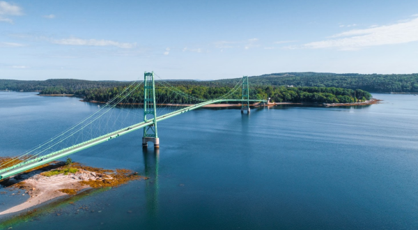 The Only Bridge Connecting Deer Isle To Mainland Maine Has A Fascinating History