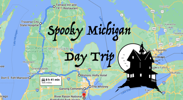 This Creepy Day Trip Through The Spookiest Places In Michigan Is Perfect For Fall
