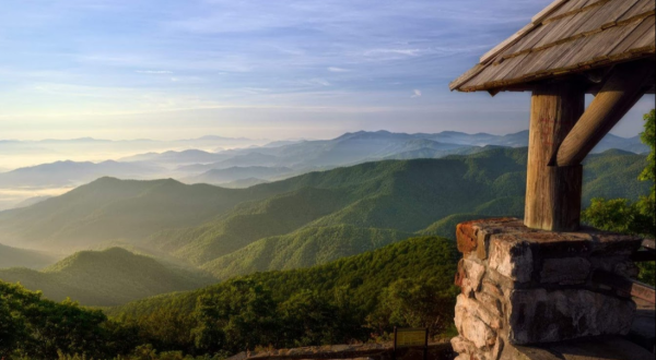 You Can Drive Right Up To The Wayah Bald Lookout Tower In North Carolina For Amazing Mountain Views