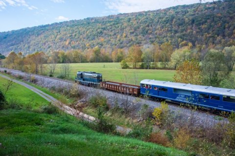 Take A Leaf Peeping Trip Through The Trough On A Scenic West Virginia Train This Fall