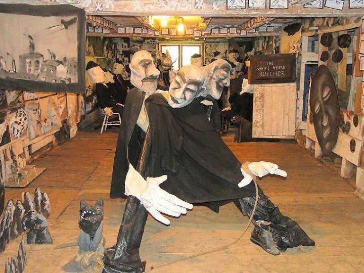 Interior Bread and Puppet Museum