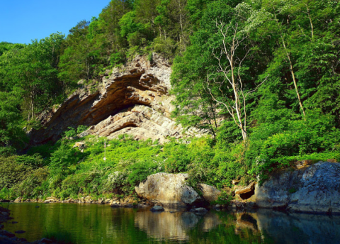 Devil's Backbone Might Be The Most Unnatural Natural Wonder In West Virginia