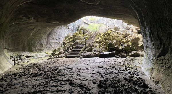 Descend Into Pitch Black Darkness When You Take On The Subway Cave Trail In Northern California