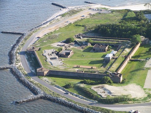 You'll Be Haunted By The History Of Fort Gaines, A Civil War Site In Alabama
