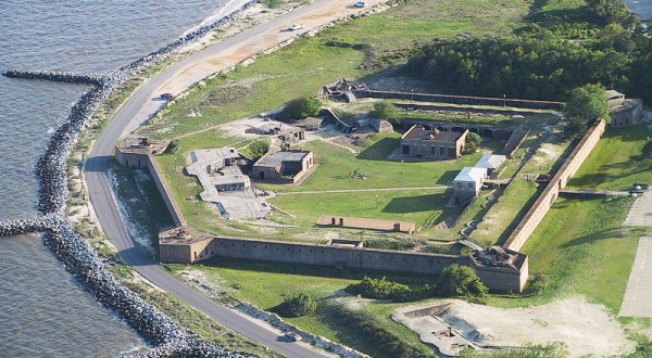 You’ll Be Haunted By The History Of Fort Gaines, A Civil War Site In Alabama