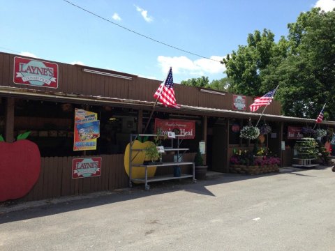 Stop By Layne's Country Store For A Famous Virginia Ham And Cheese Sandwich