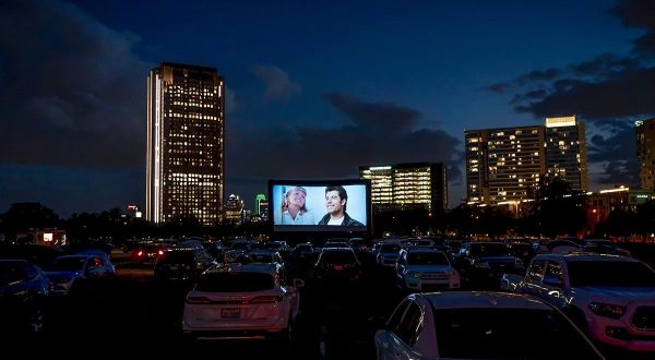 Catch A Classic Halloween Flick From The Comfort Of Your Car At The Rooftop Cinema Club Pop-Up Movie Theater In Texas