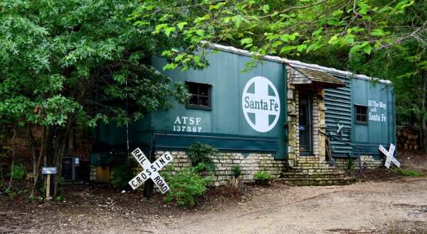 Become A Stowaway For A Night In A Santa Fe Boxcar In Texas