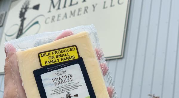 Pick Up Iowa-Made Cheese Curds At Milton Creamery, One Of The Best Dairies Around