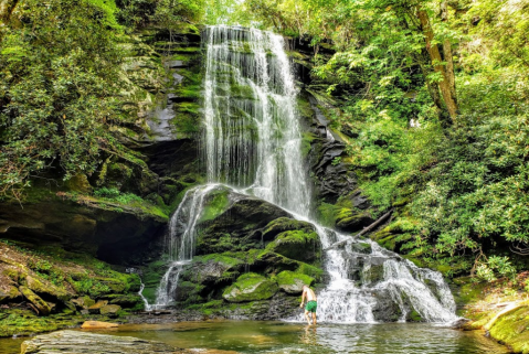 The Easy Hike To Catawba Falls In North Carolina Is Perfect For All Skill Levels