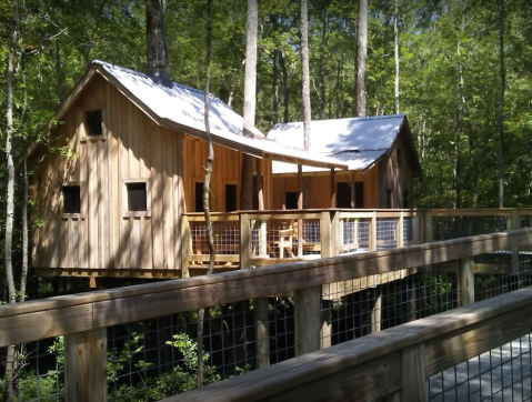 There's A Treehouse Village In North Carolina Where You Can Spend The Night