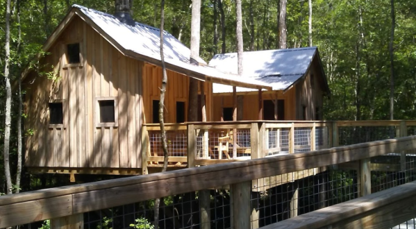 There’s A Treehouse Village In North Carolina Where You Can Spend The Night