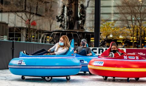 You Can Ride Bumper Cars On Ice This Winter At Fountain Square In Ohio And It's Insanely Fun