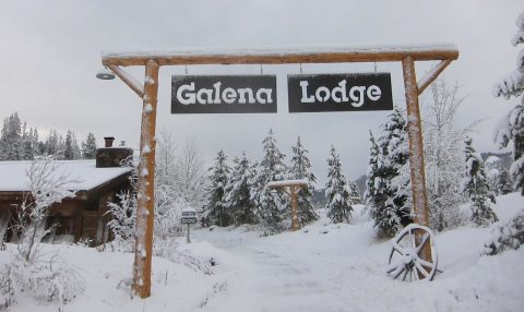 Visit Idaho's Galena Lodge For A Guided Snowshoe Tour And Lose Yourself Amid Snow-Covered Pine Trees And Meadows