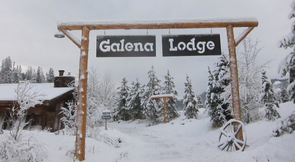 Visit Idaho’s Galena Lodge For A Guided Snowshoe Tour And Lose Yourself Amid Snow-Covered Pine Trees And Meadows