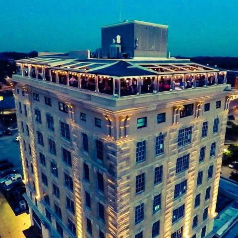Dine High In The Sky Year-Round At 10 South Rooftop Bar And Grill In Mississippi     