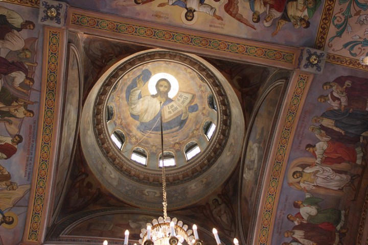 St. Theodosius Othodox Church Dome Interior Ohio