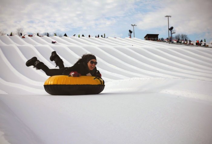 The Best Places To Go Snow Tubing In Wisconsin Right Now