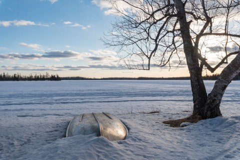 The Snow-Covered Bear Head Lake State Park Is A Can't-Miss Winter Oasis In Minnesota