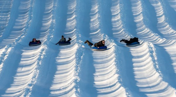 Tackle A 6-Story High Snow Tubing Hill At Mount Pleasant Of Edinboro In Pennsylvania This Year