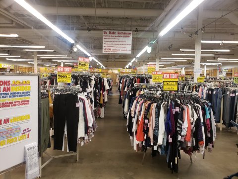 Find More Than 10,000 Articles of Clothing At 1/2 of 1/2, The Largest Discount Clothing Store in Nebraska