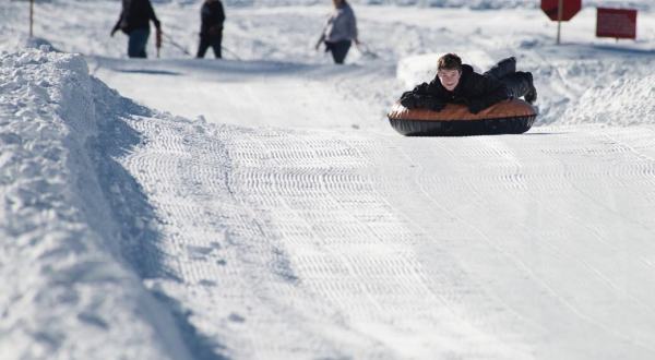 Tackle A 400-Foot Snow Tubing Hill At Tube Town In Northern California This Year
