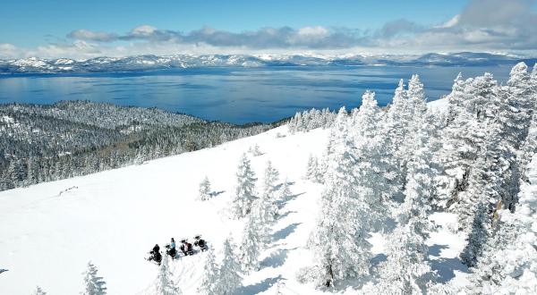 The 2-Hour Scenic Snowmobile Tour At Zephyr Cove In Nevada Is Perfect For First-Time Riders