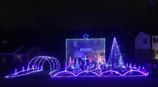 Watch A Magical Display At The Brodzinski Family Light Show In Pittsburgh