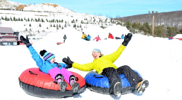 Tackle A 450-Foot Snow Tubing Hill At Hidden Valley Resort Near Pittsburgh This Year