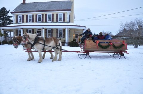 Take A Ride Along 200 Picturesque Acres In Pennsylvania At Northern Star Farm This Winter